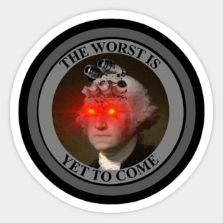 George Washington Says Sticker